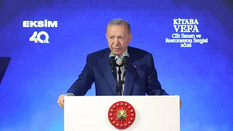 Cumhurbaşkanı Erdoğan, TBMM Başkanı Kurtulmuş'u kabul etti