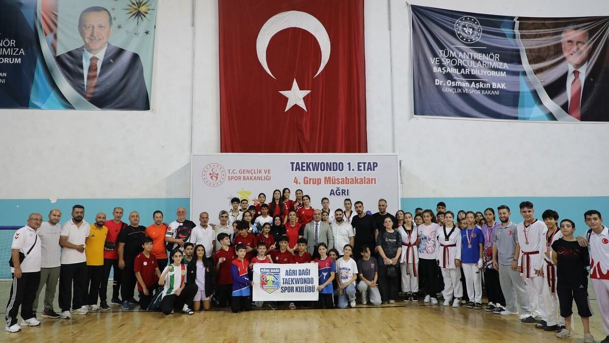Ağrı'da Taekwondo Heyecanı
