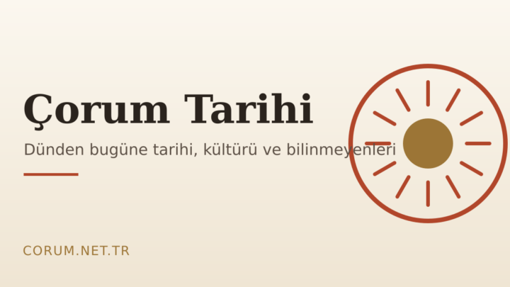Çorum Yemekleri Yarışması Yapıldı