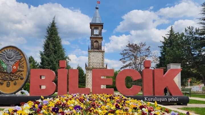 Bilecik'te Grup Köy Yolu'na Sıcak Asfalt
