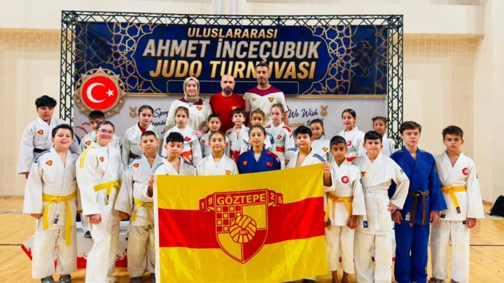 Göztepe judoda Çankırı'da 8 madalya kazandı!
