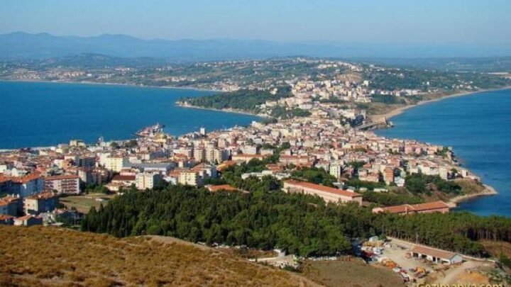 Sinop'ta Sağanak Yağış