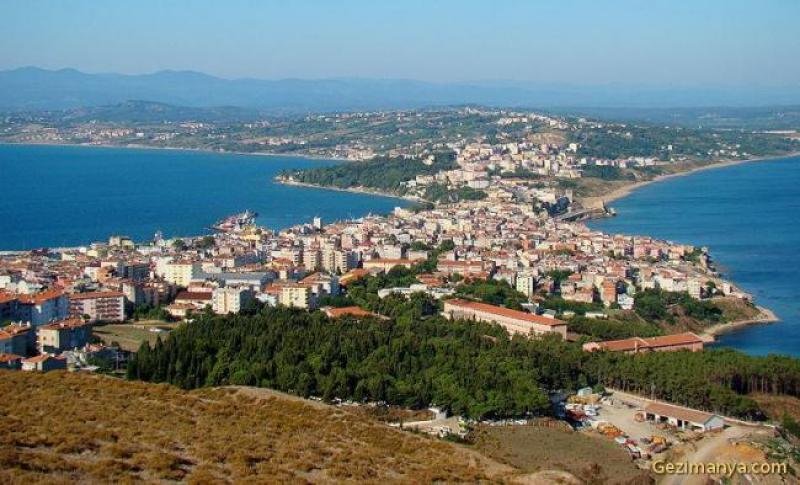 Sinop'ta Sağanak Yağış
