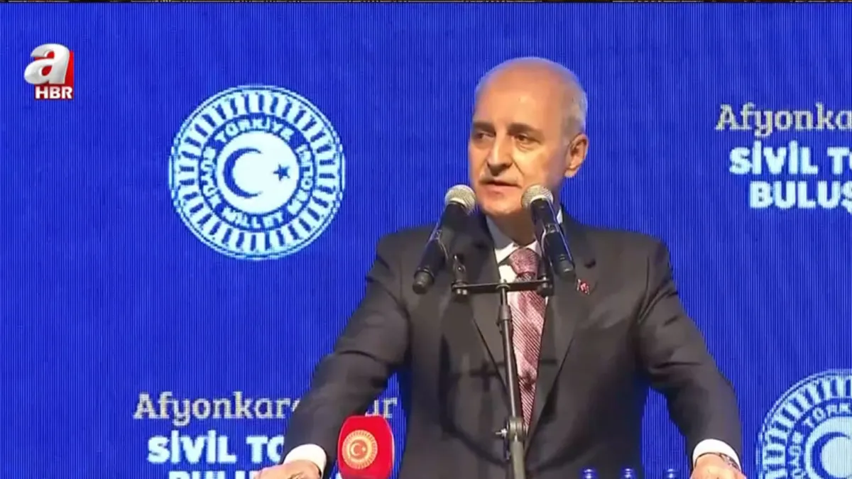 TBMM Başkanı Numan Kurtulmuş'tan Terörsüz Türkiye ve Suriye açıklaması