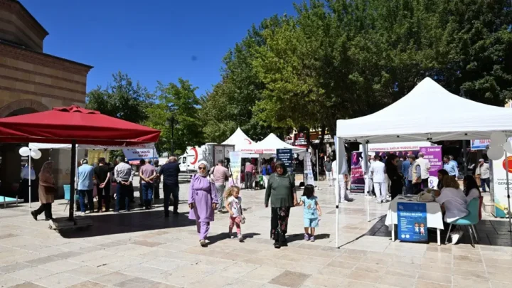 Kastamonu'da Halk Sağlığı Sokağı kuruldu